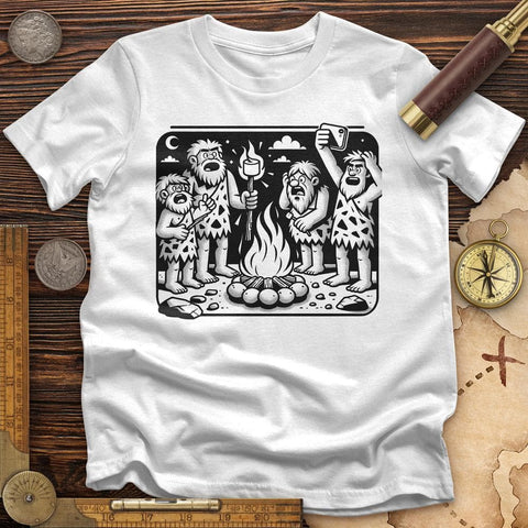 Fire Pic T-Shirt White / S