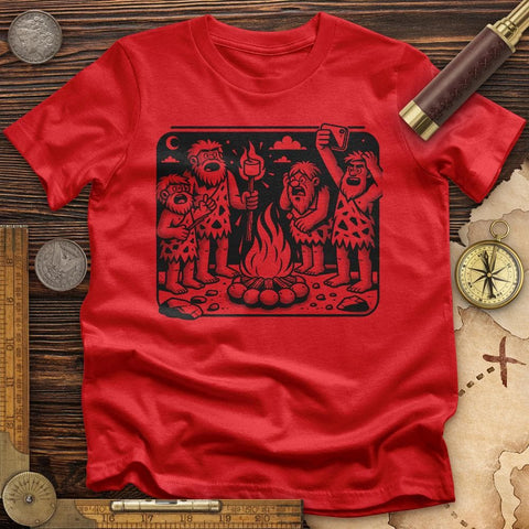 Fire Pic T-Shirt Red / S