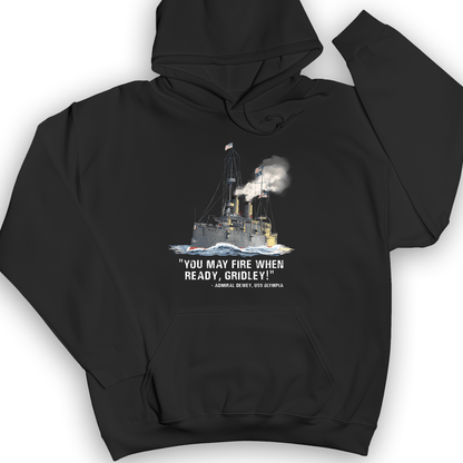 Fire When Ready Hoodie Black / S