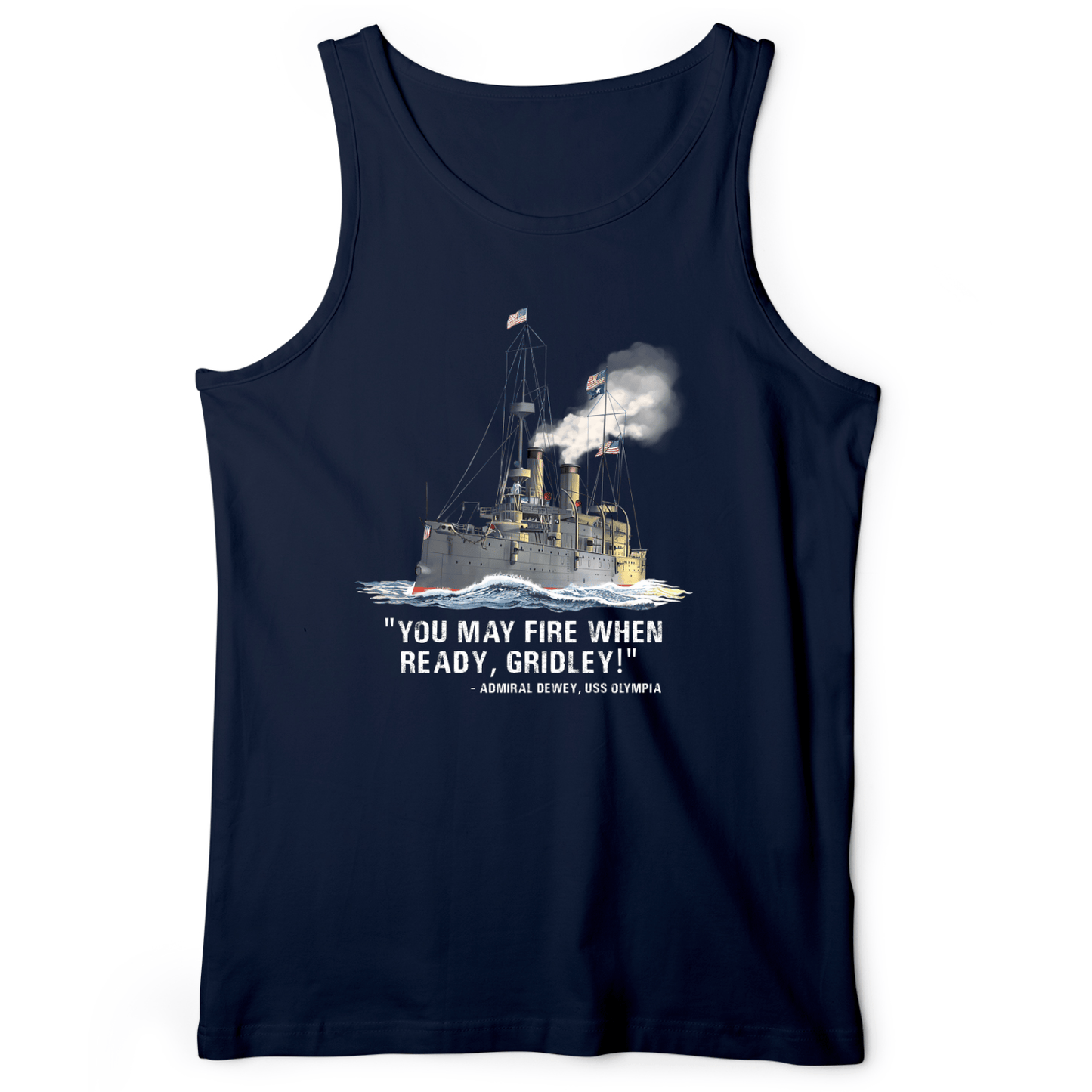 Fire When Ready Tank Navy / XS