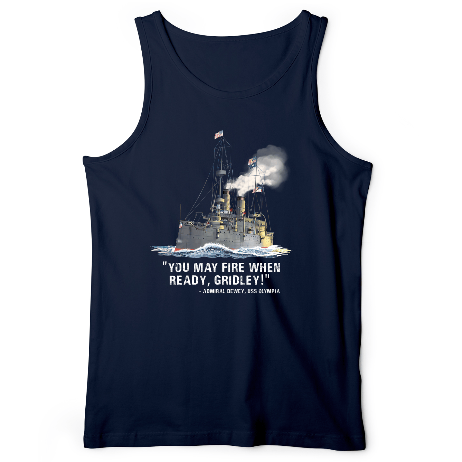 Fire When Ready Tank Navy / XS