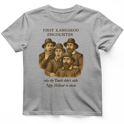 First Kangaroo Encounter T-Shirt Sport Grey / S