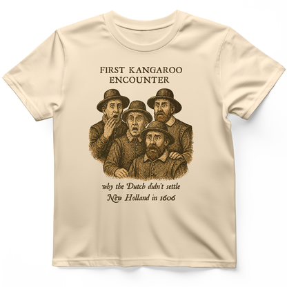 First Kangaroo Encounter T-Shirt Natural / S