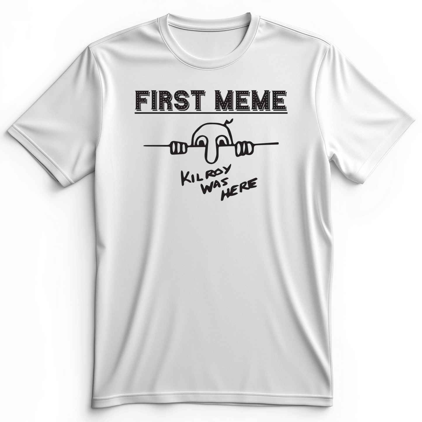 First Meme Premium Tee White / S