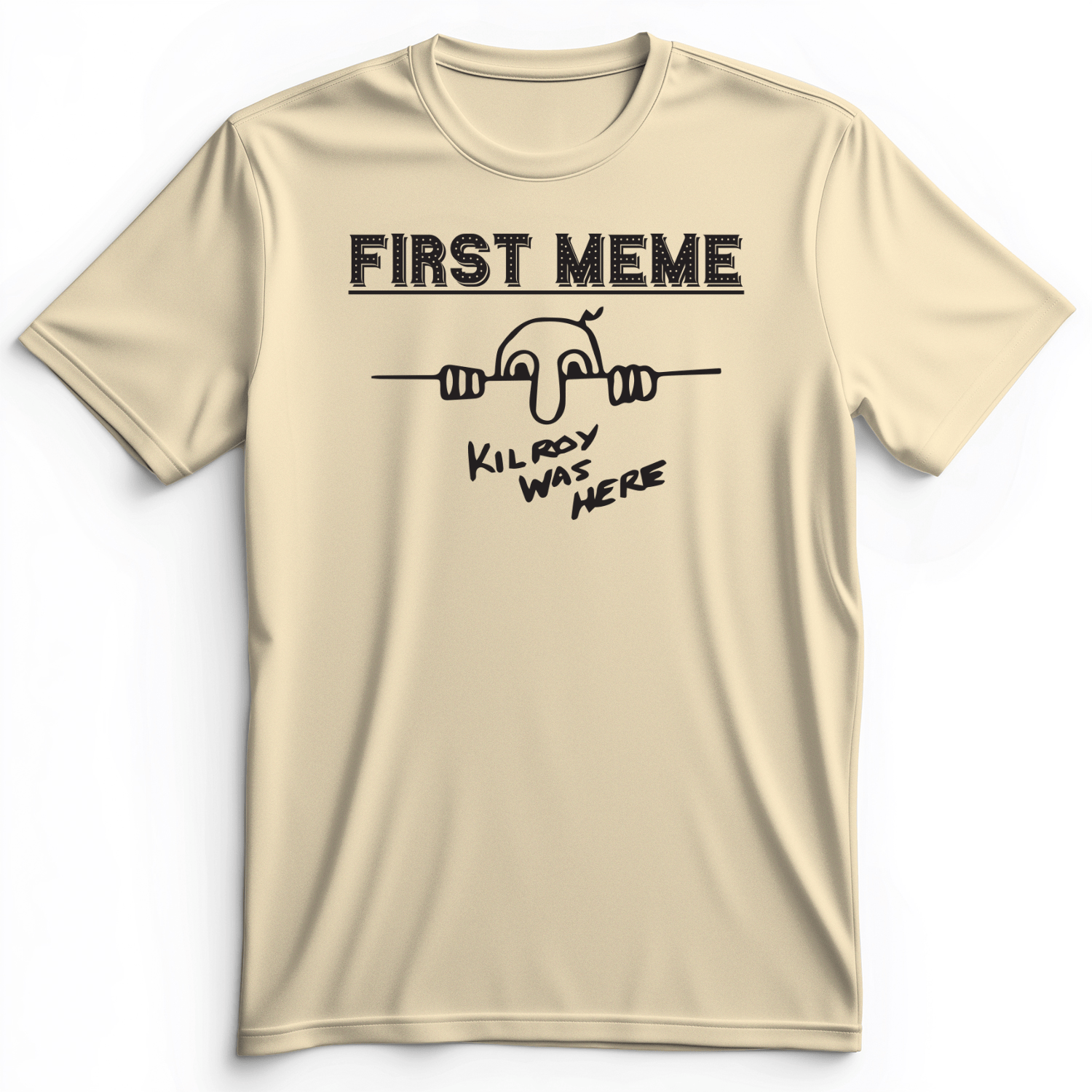 First Meme Premium Tee Natural / S
