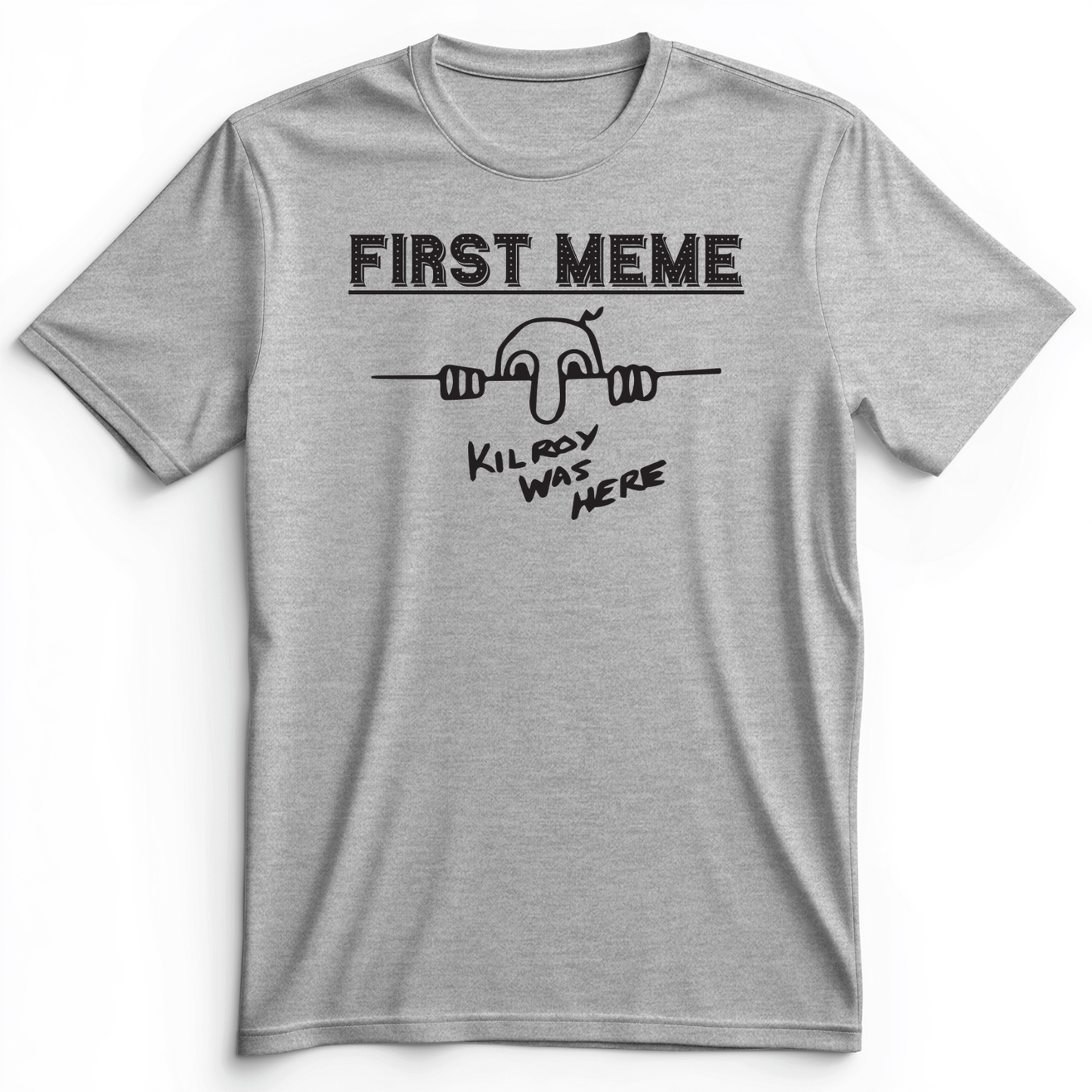First Meme Premium Tee Athletic Heather / S