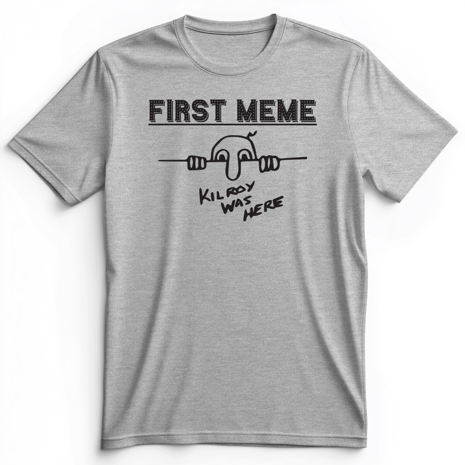 First Meme Premium Tee Athletic Heather / S