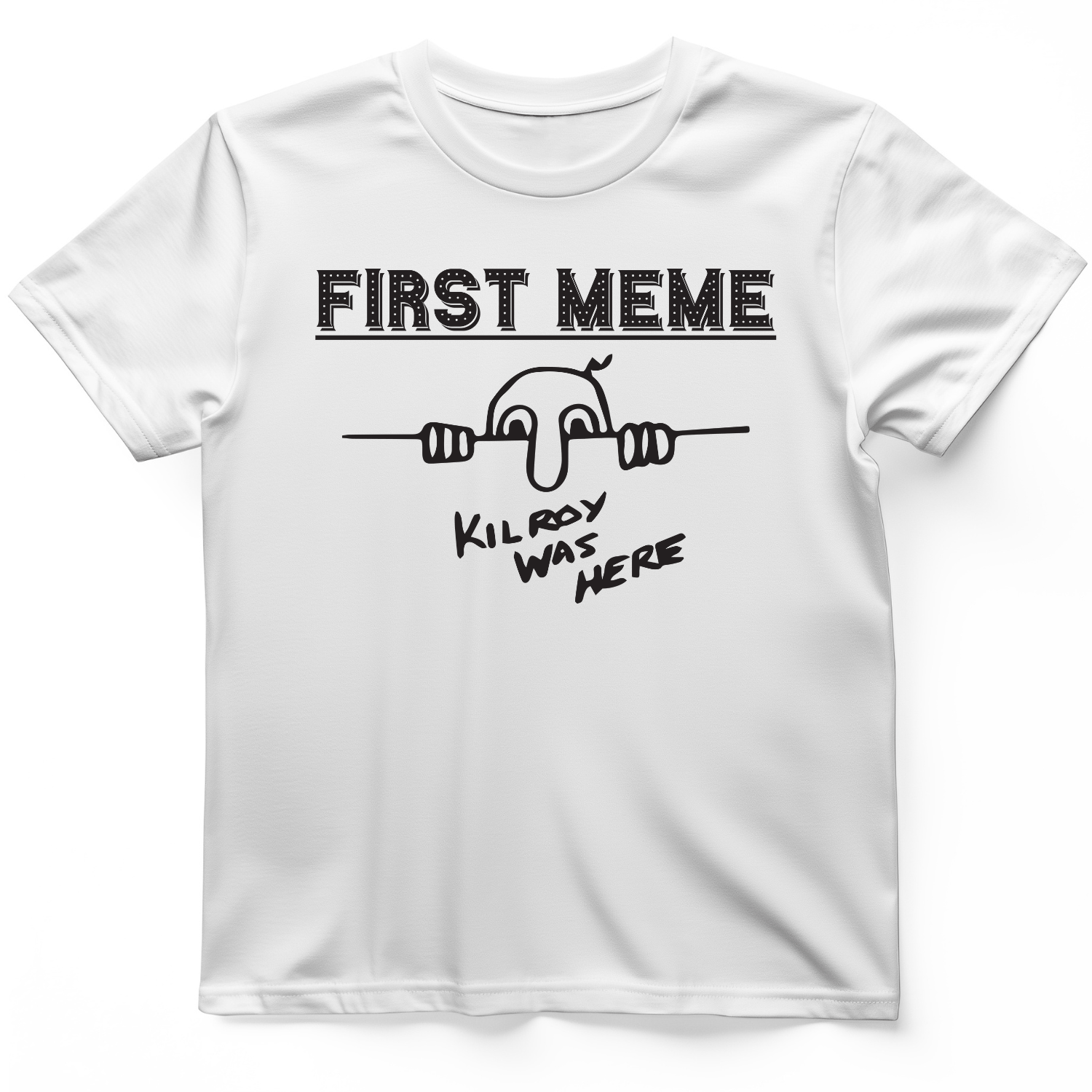 First Meme T-Shirt White / S