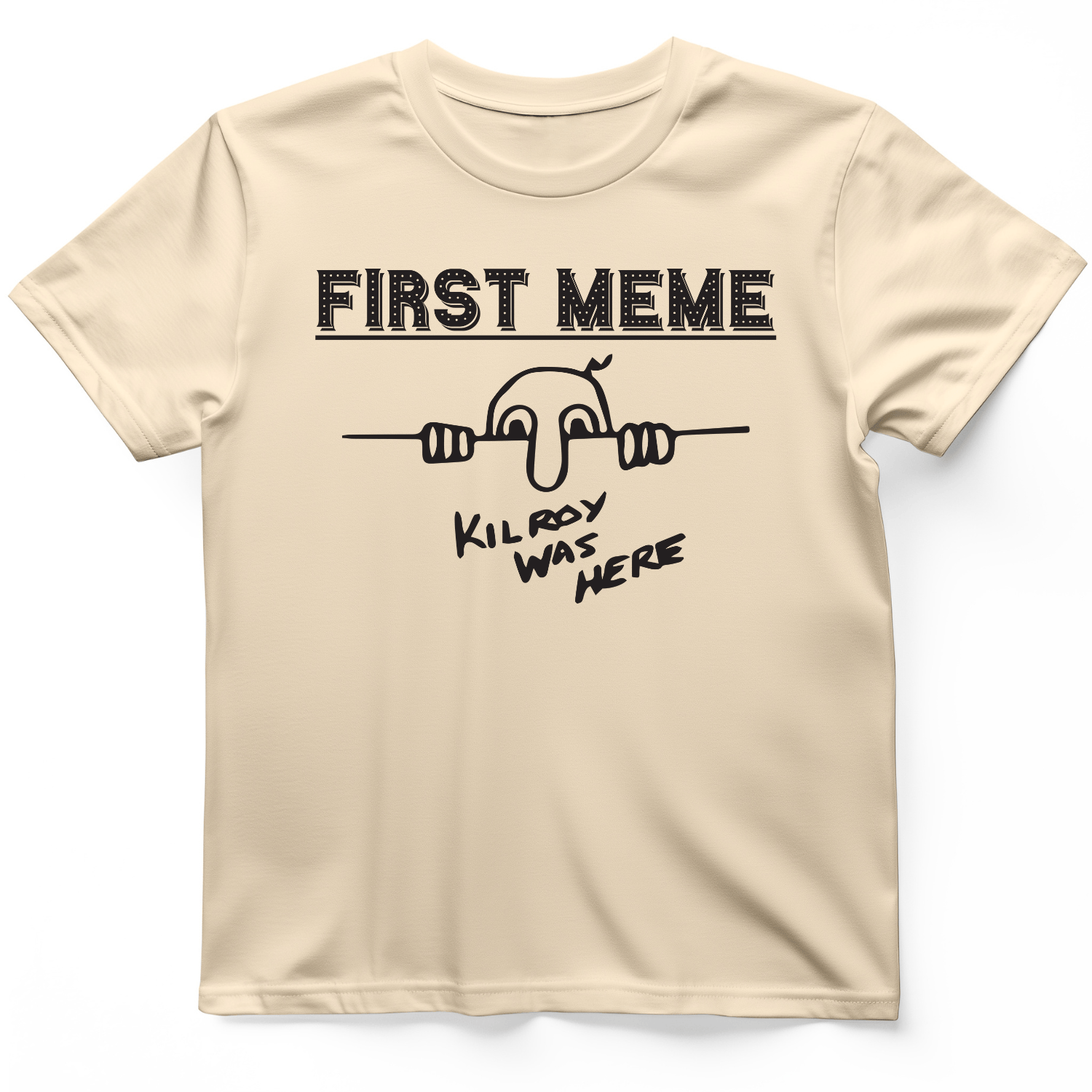 First Meme T-Shirt Natural / S