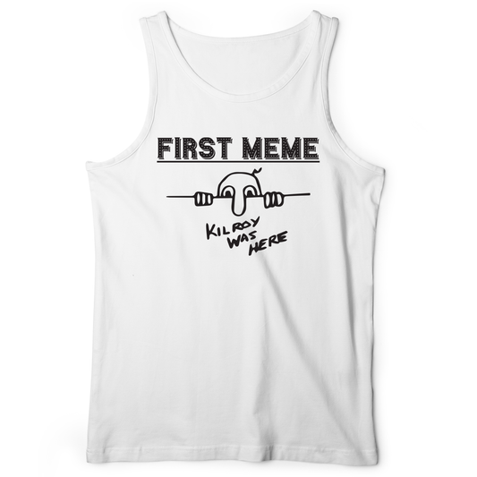 First Meme Tank White / XS