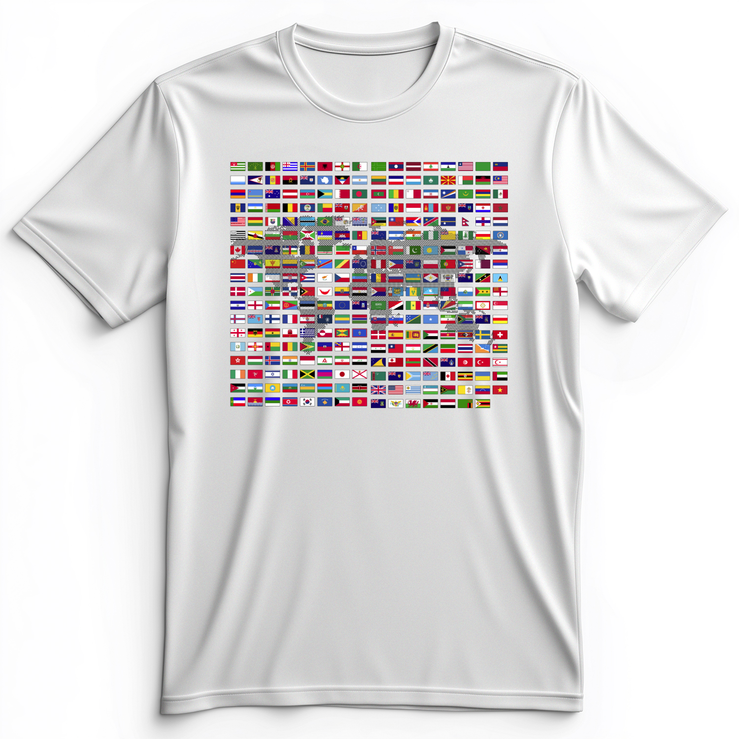 Flags of the World Premium Tee White / S
