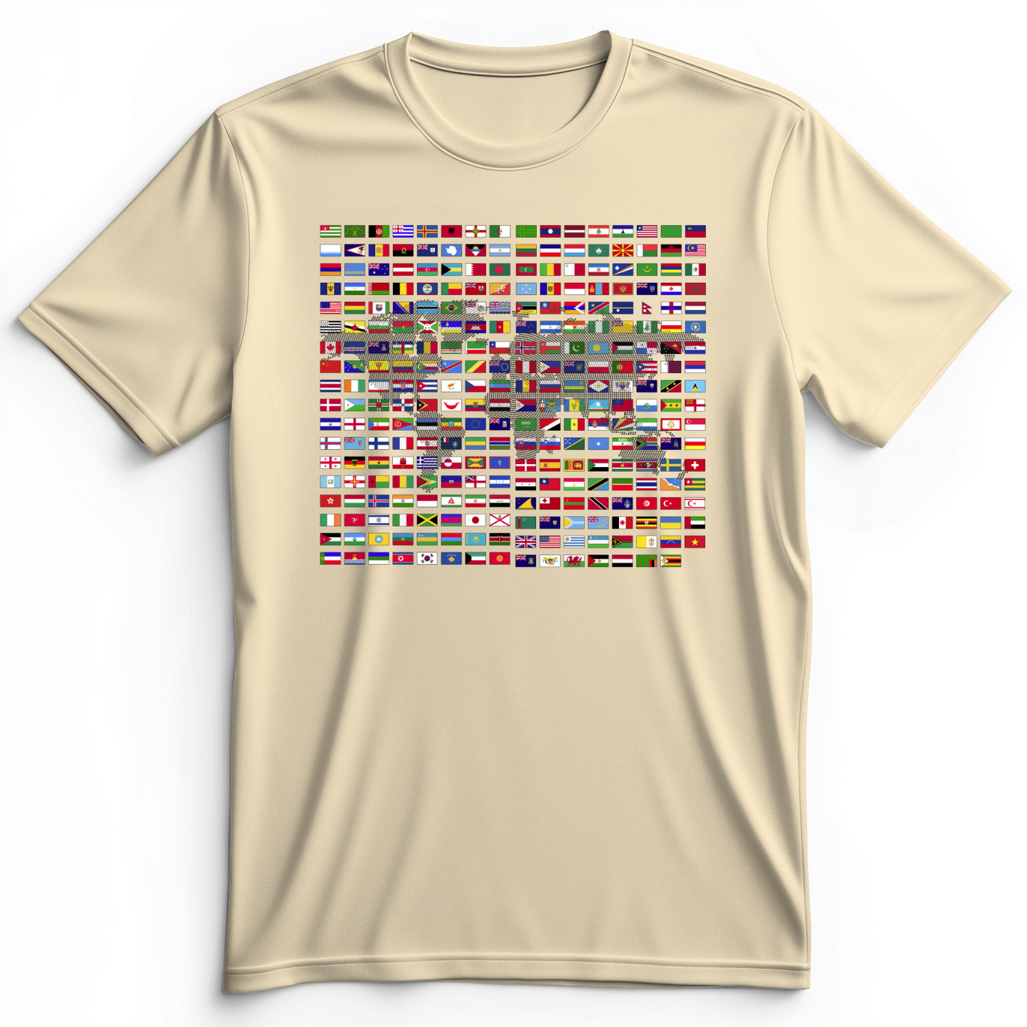Flags of the World Premium Tee Natural / S