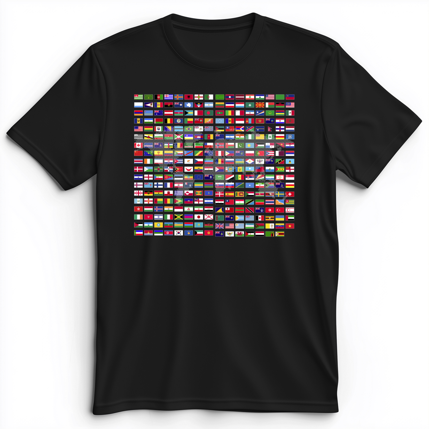 Flags of the World Premium Tee Black / S