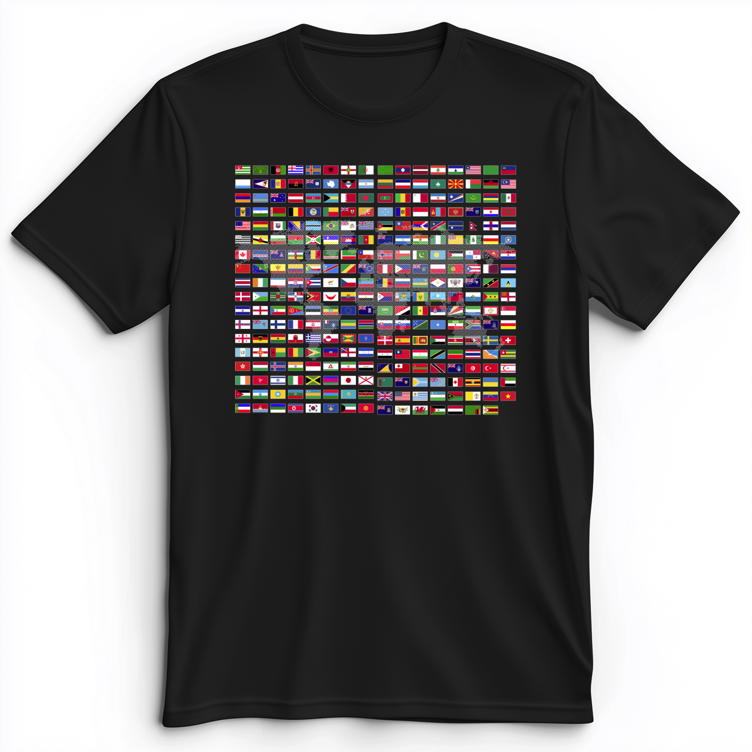 Flags of the World Premium Tee Black / S