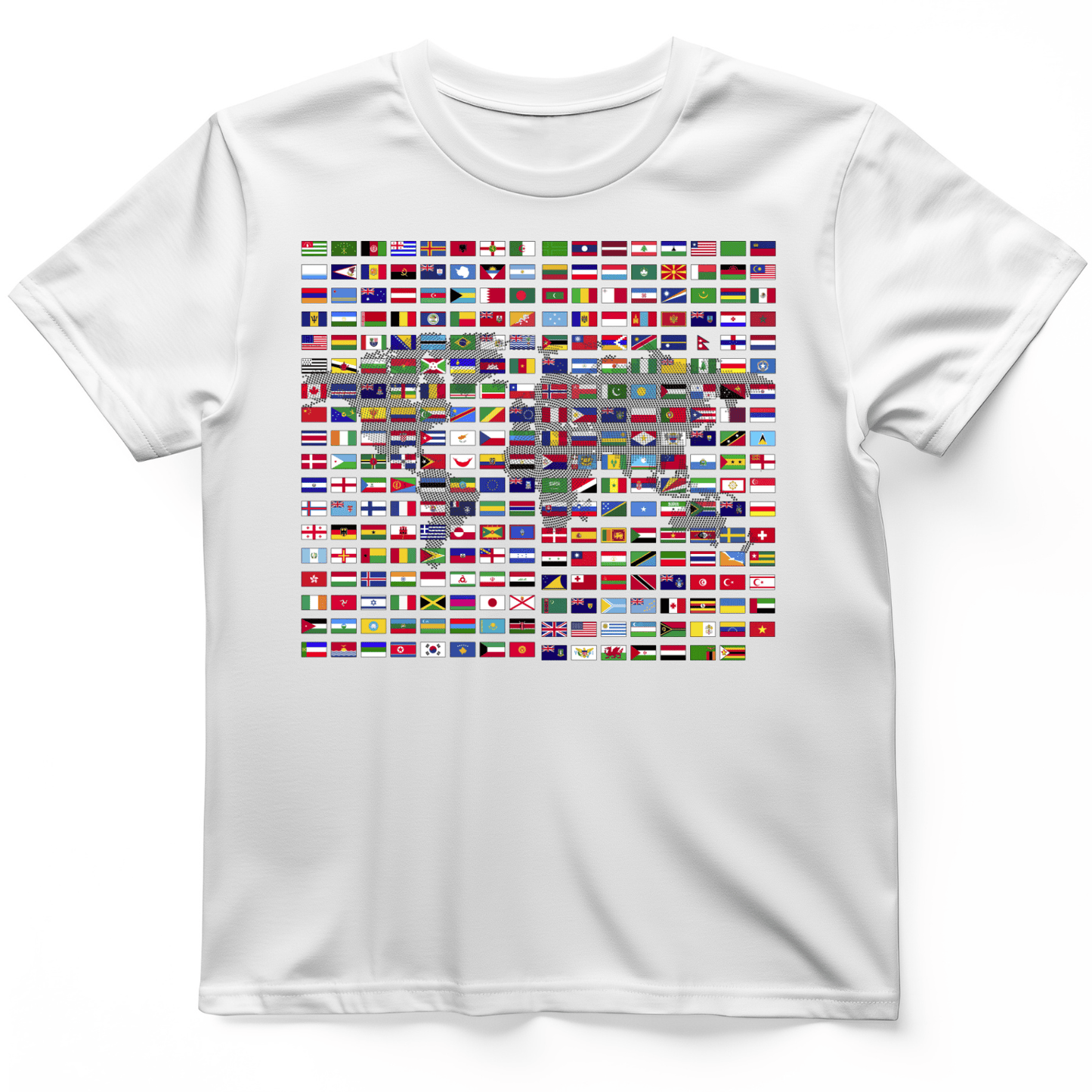 Flags of the World T-Shirt White / S