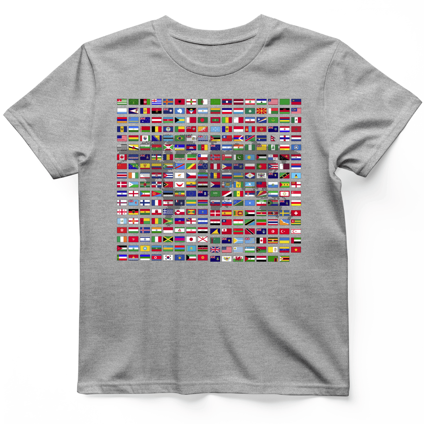 Flags of the World T-Shirt Sport Grey / S