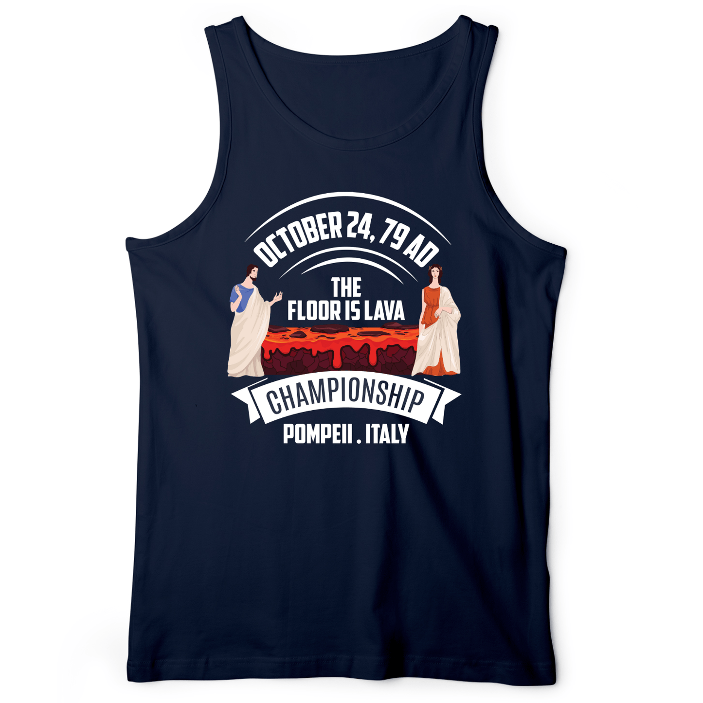 Floor Is Lava Tank Navy / XS