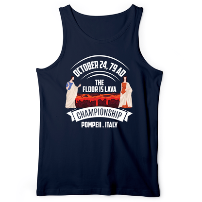 Floor Is Lava Tank Navy / XS