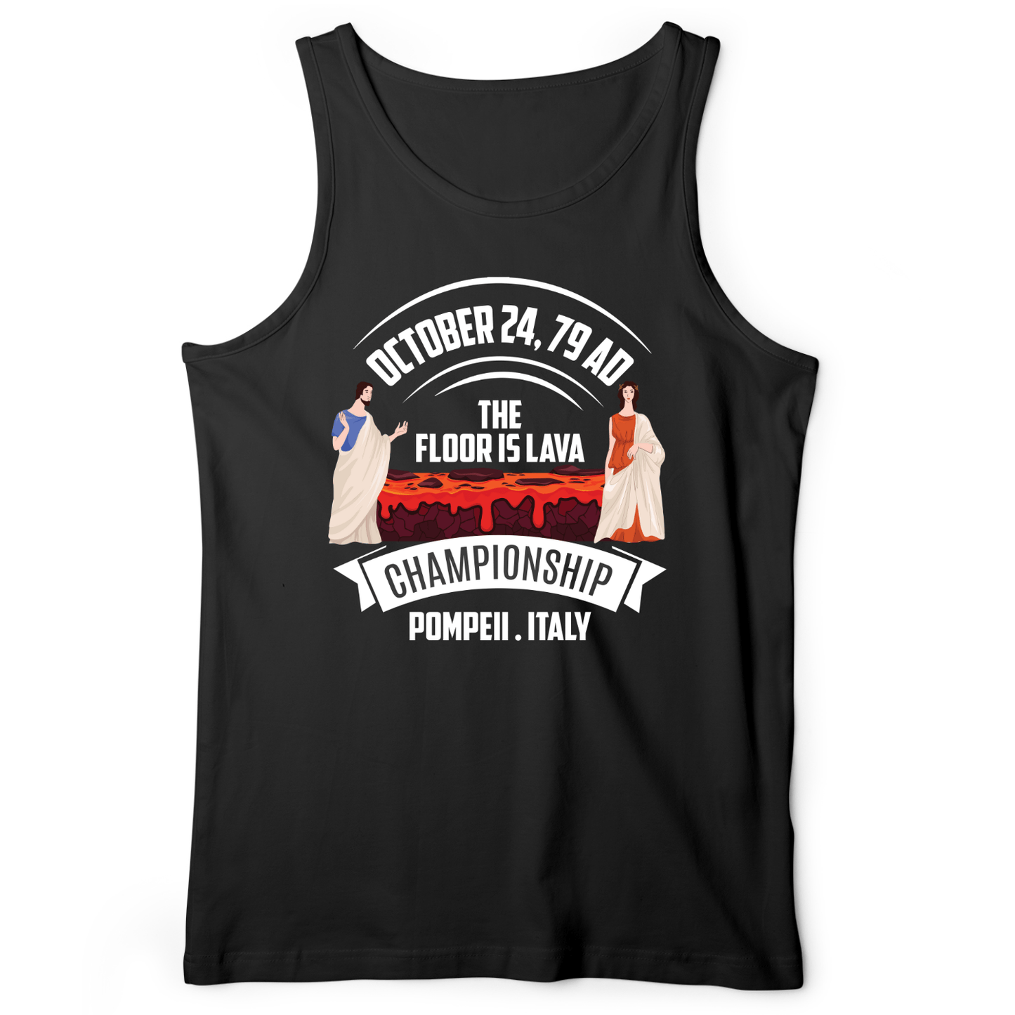 Floor Is Lava Tank Black / XS