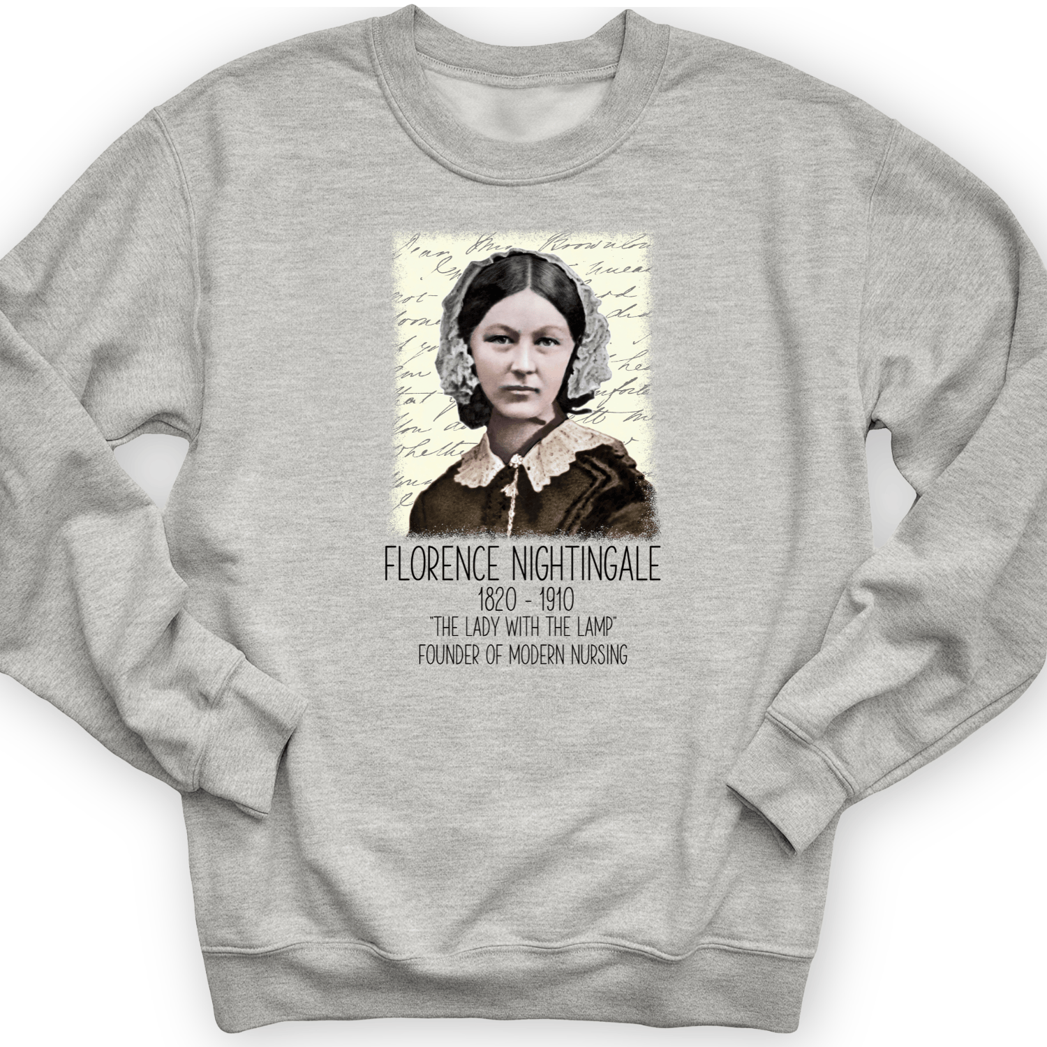 Florence Nightingale Crewneck Sport Grey / S