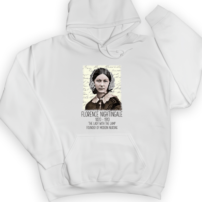 Florence Nightingale Hoodie White / S