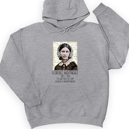 Florence Nightingale Hoodie Sport Grey / S