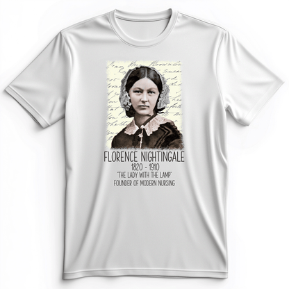 Florence Nightingale Premium Tee White / S