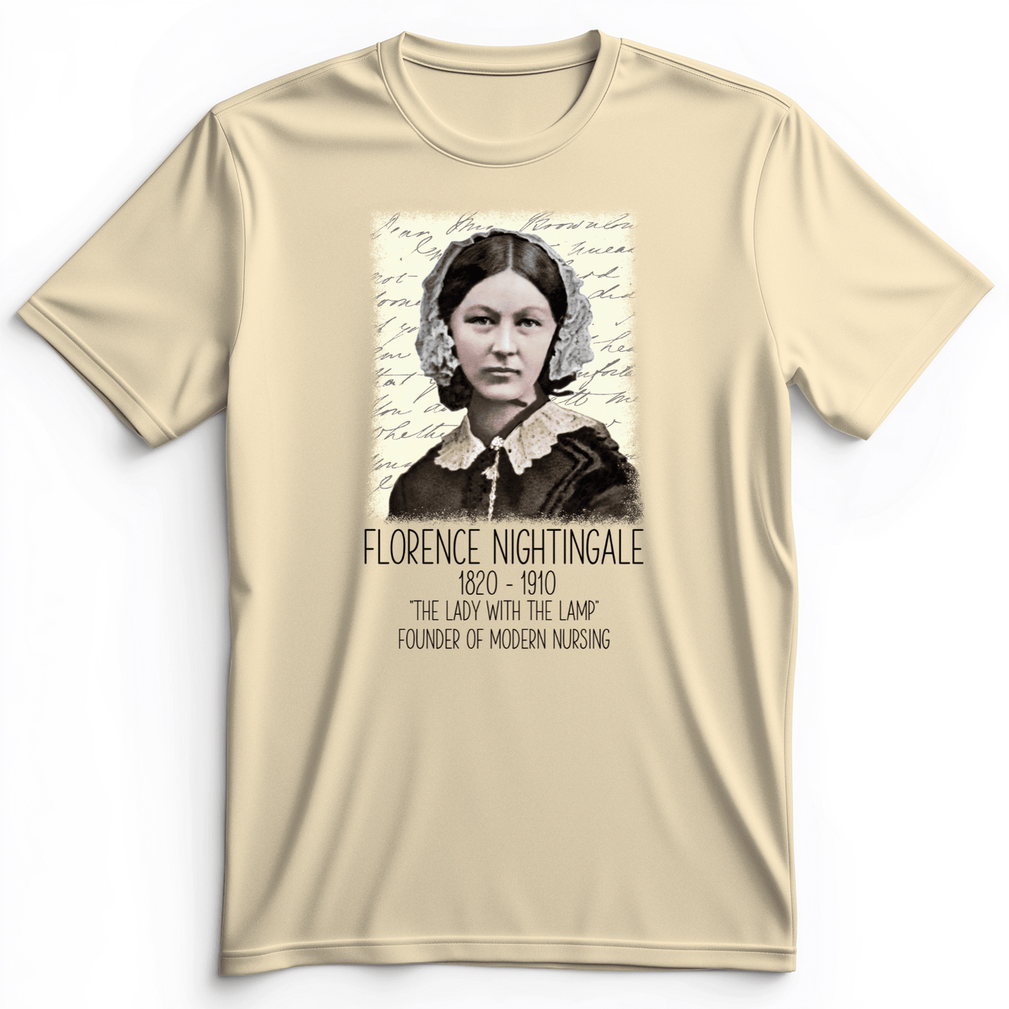Florence Nightingale Premium Tee Natural / S