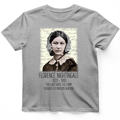 Florence Nightingale T-Shirt Sport Grey / S