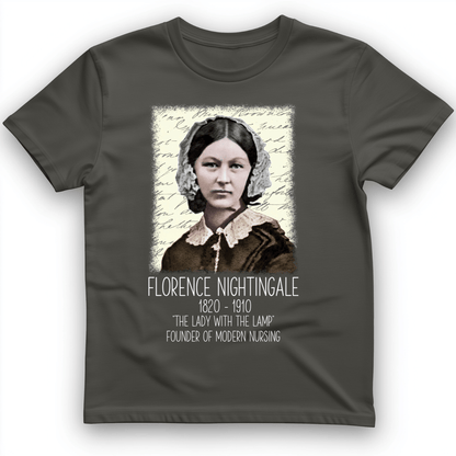 Florence Nightingale T-Shirt Charcoal / S