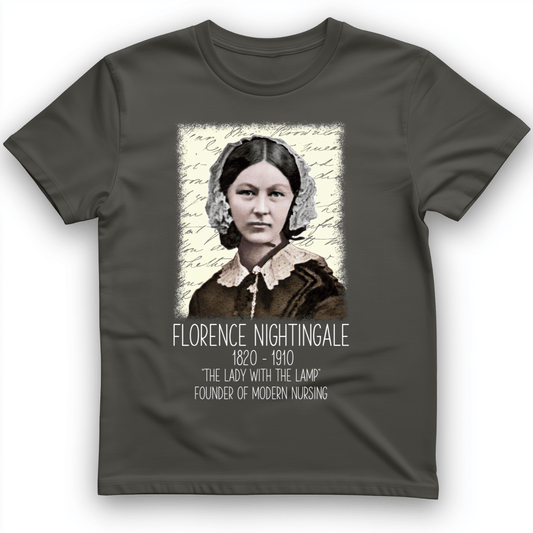 Florence Nightingale T-Shirt Charcoal / S