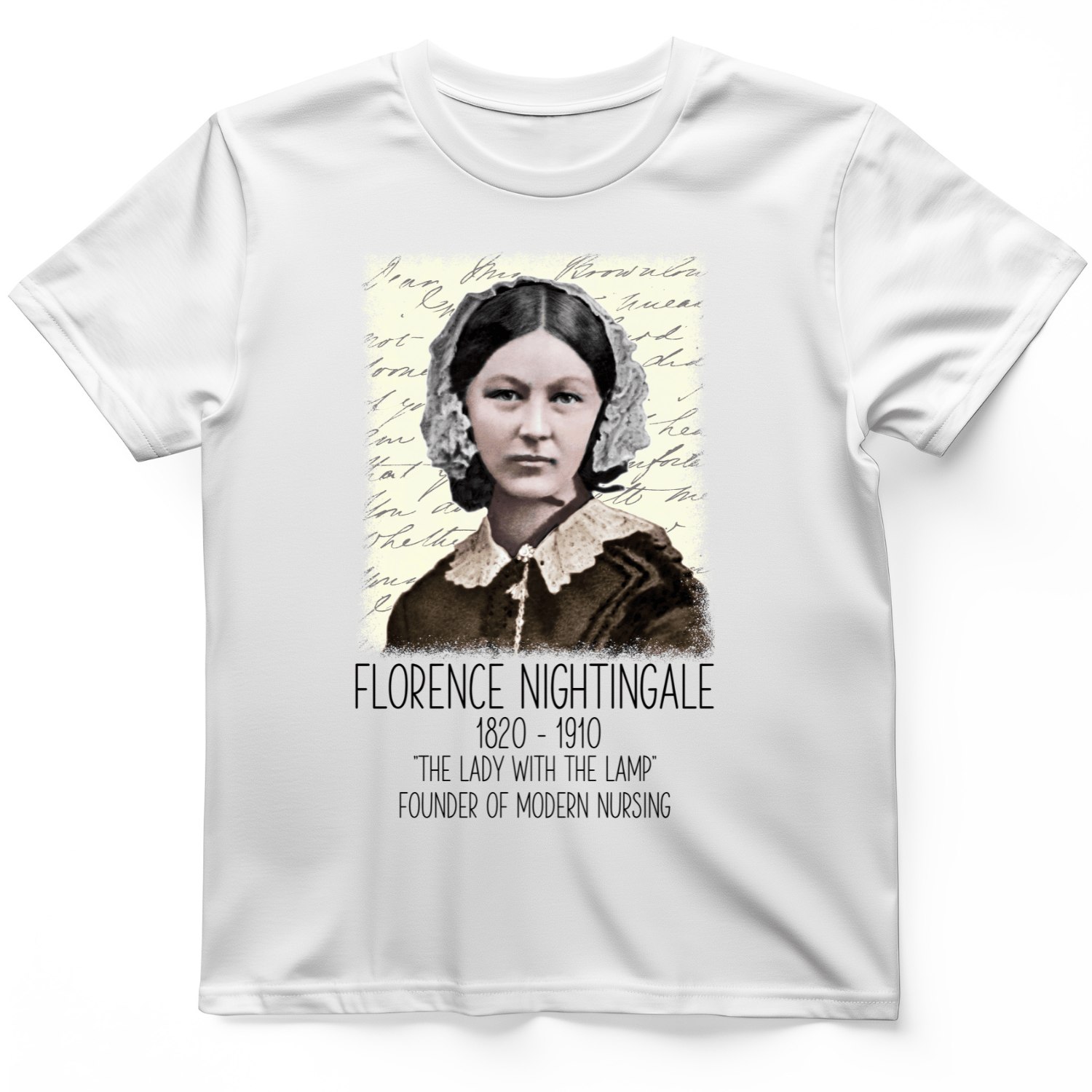 Florence Nightingale T-Shirt White / S