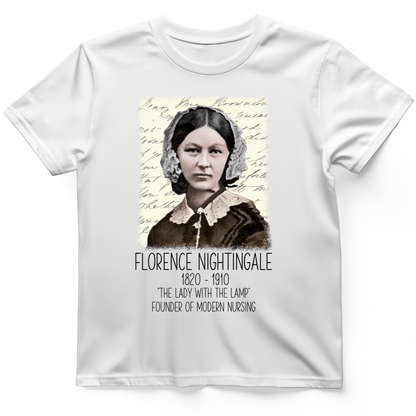 Florence Nightingale T-Shirt White / S