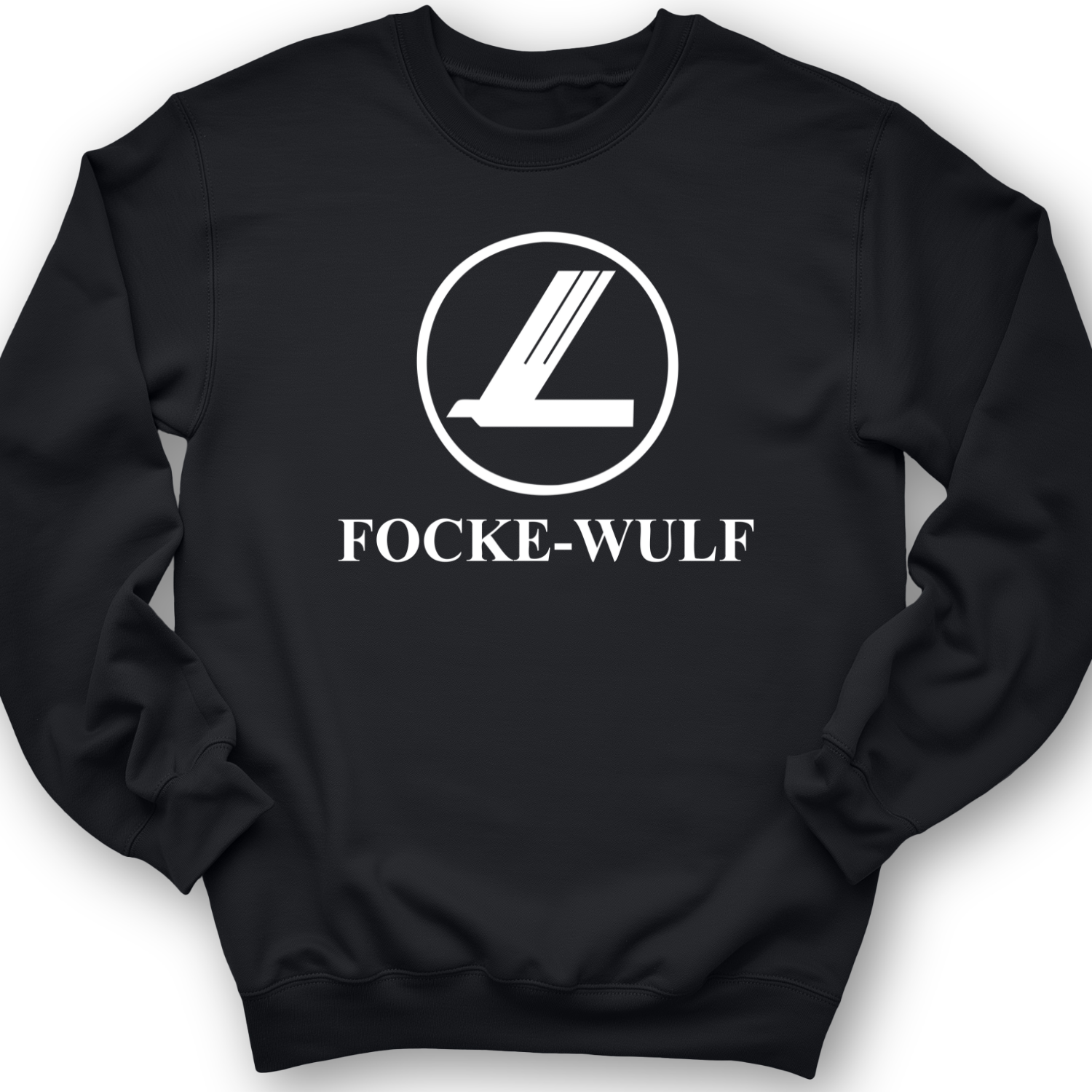 Focke Wulf Crewneck Black / S
