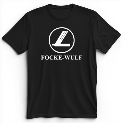 Focke Wulf Premium Tee Black / S