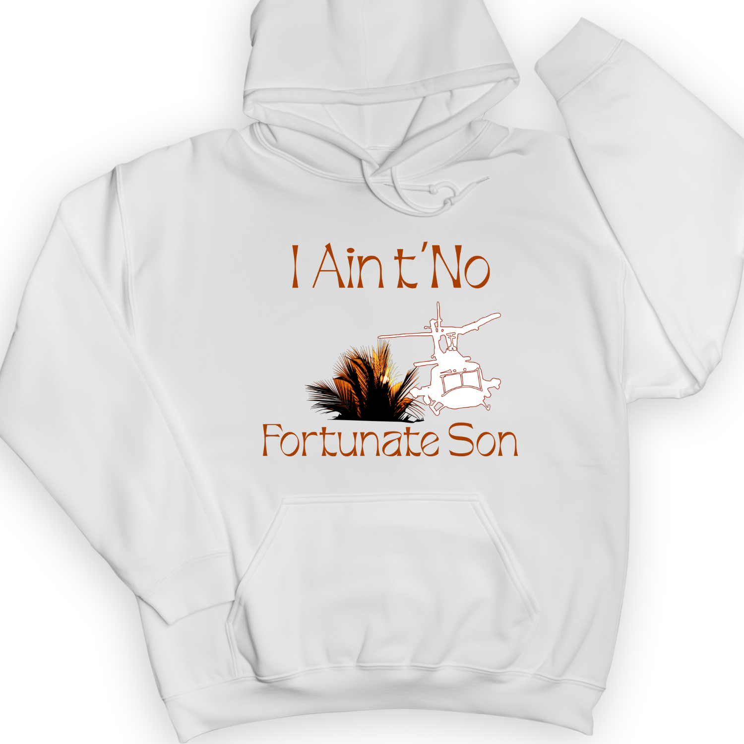 Fortunate Son Hoodie White / S