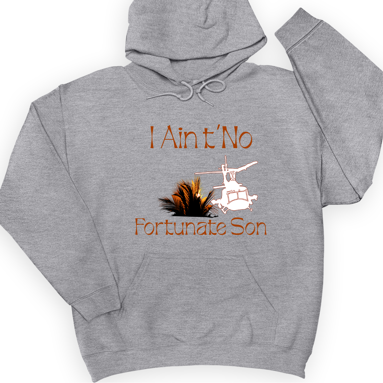Fortunate Son Hoodie Sport Grey / S