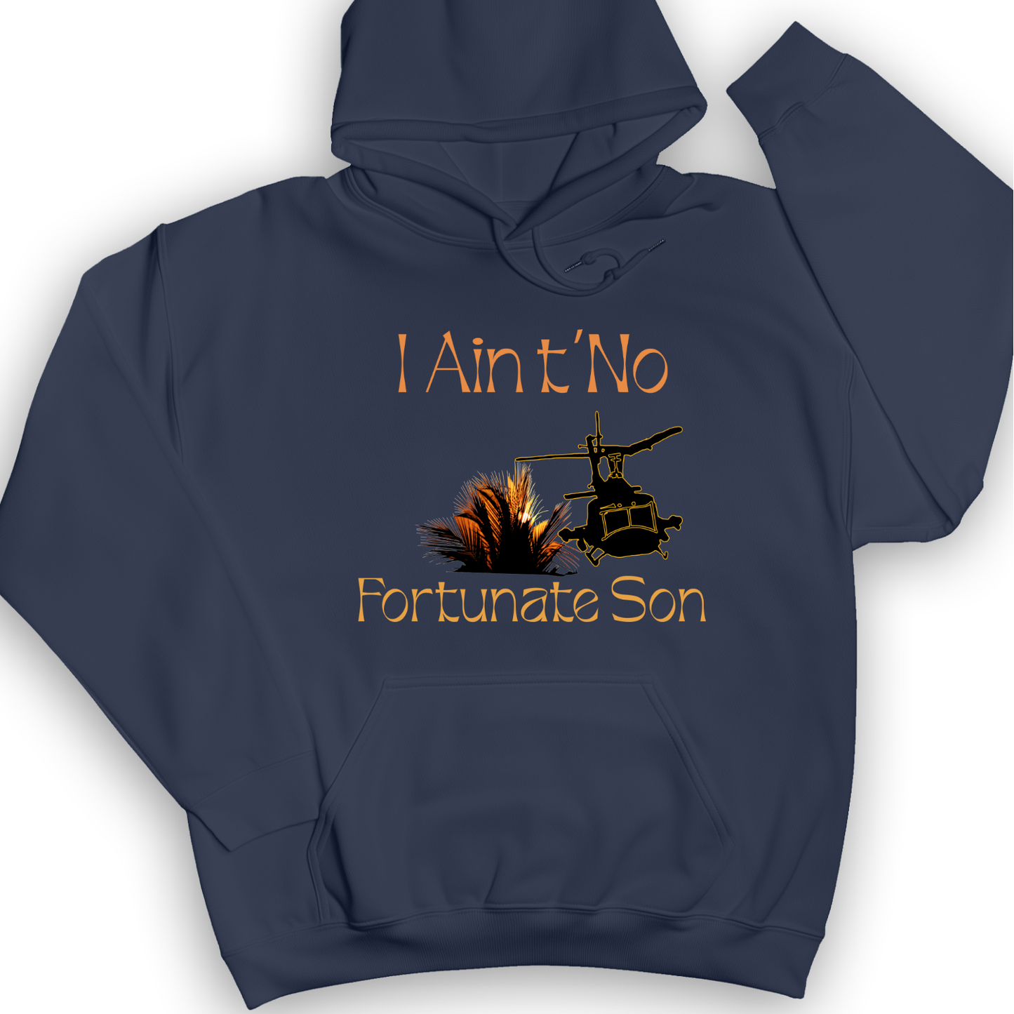 Fortunate Son Hoodie Navy / S