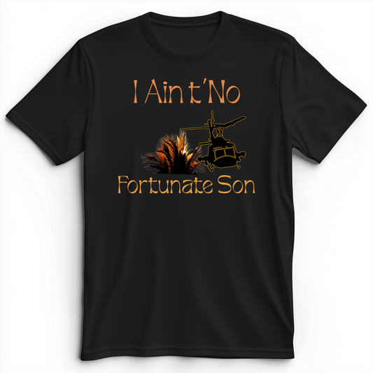Fortunate Son Premium Tee Black / S