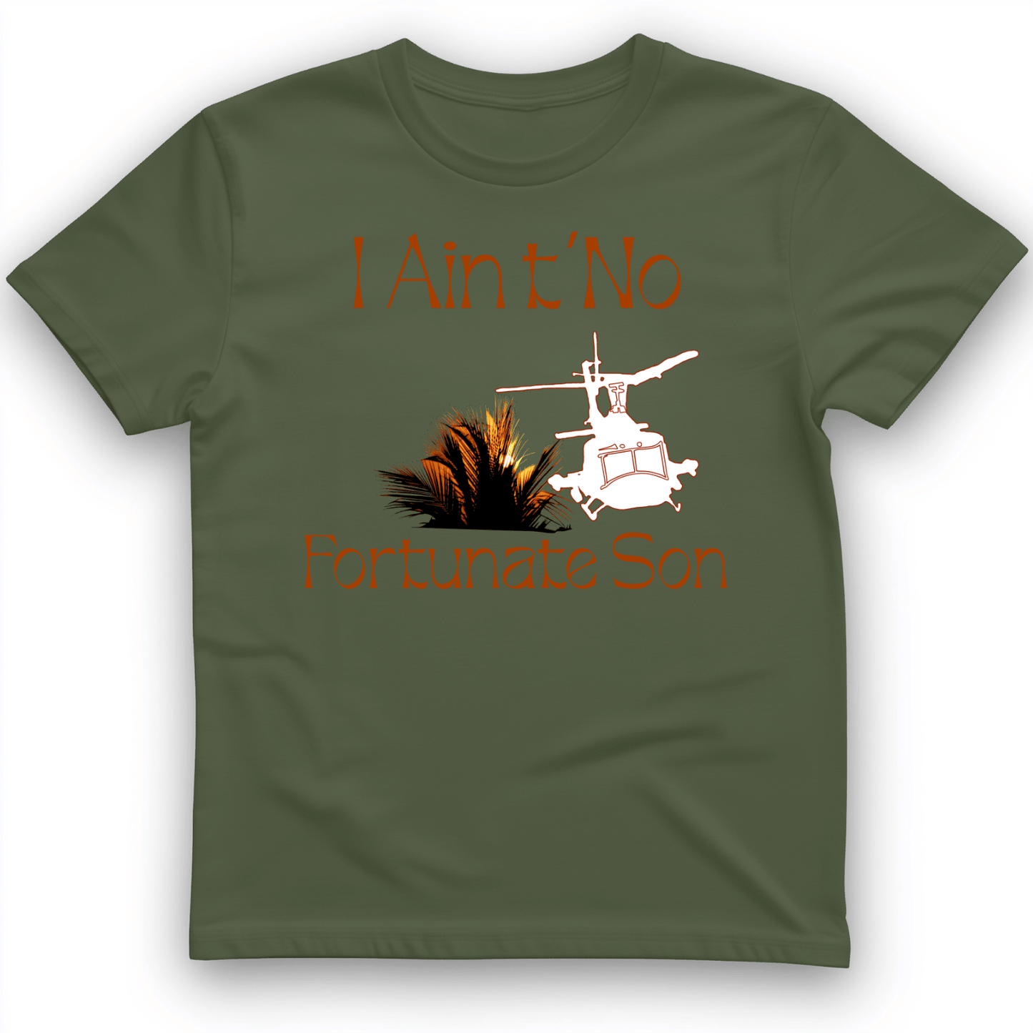 Fortunate Son T-Shirt Military Green / S