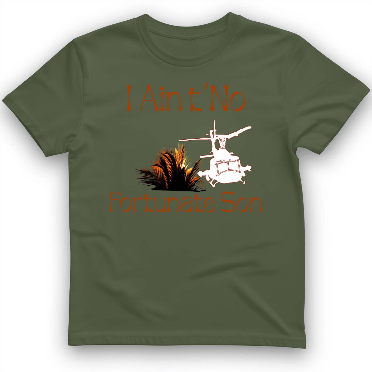 Fortunate Son T-Shirt Military Green / S