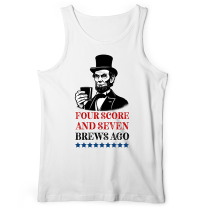 Four Score and Seven Brews Ago Tank White / XS