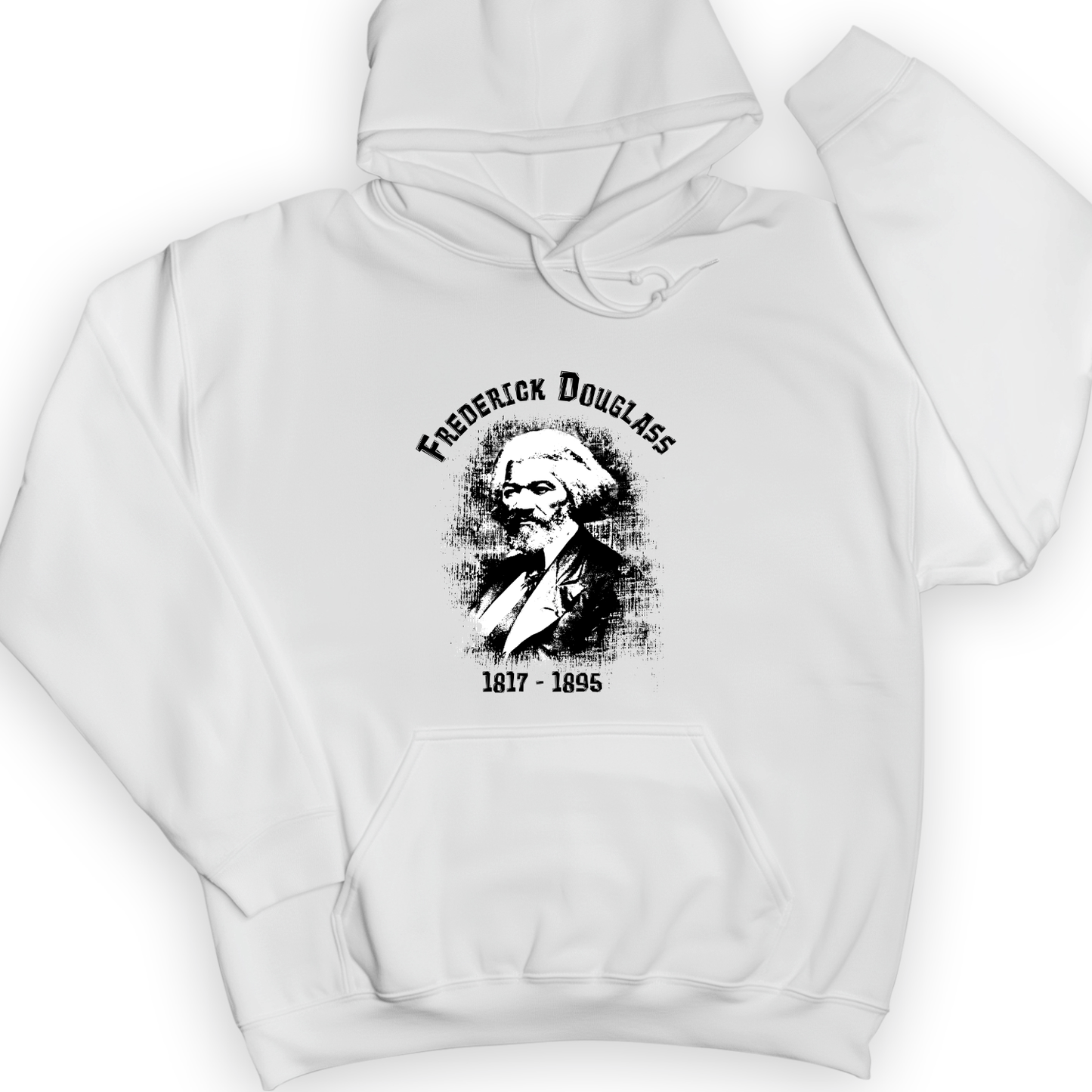 Frederick Douglas Hoodie White / S