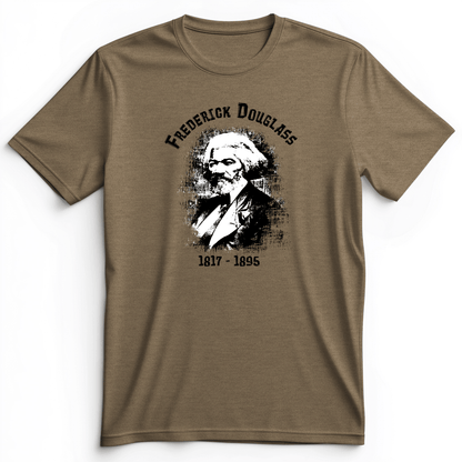 Frederick Douglas Premium Tee Heather Olive / S