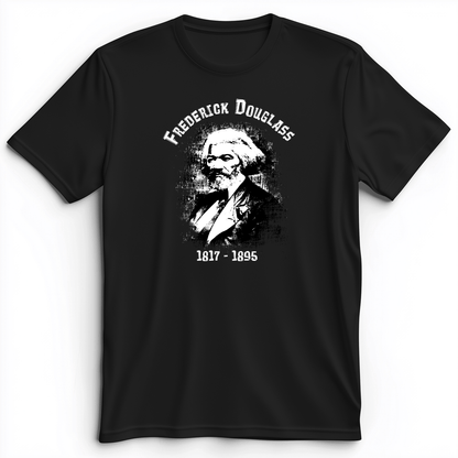 Frederick Douglas Premium Tee Black / S