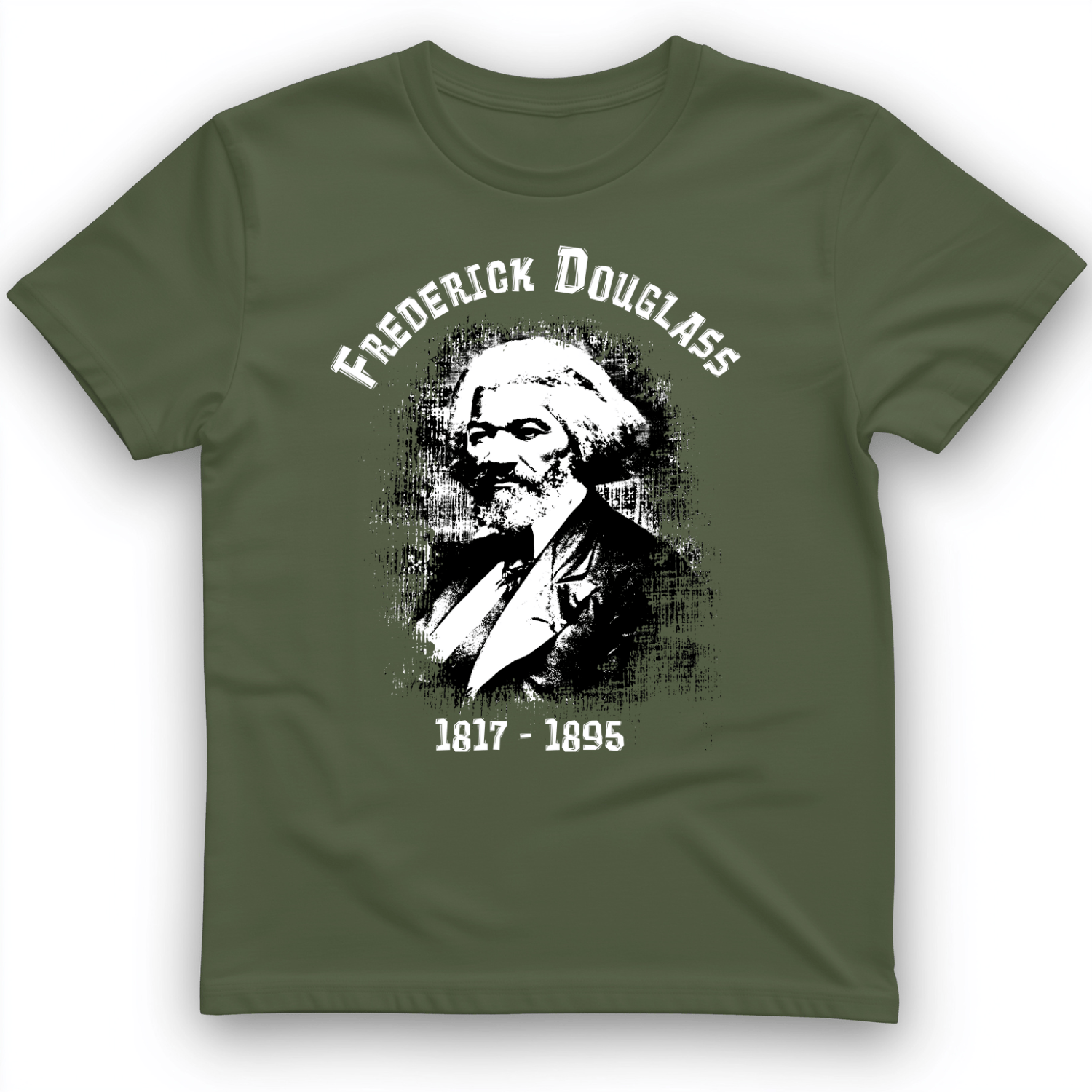 Frederick Douglas T-Shirt Military Green / S