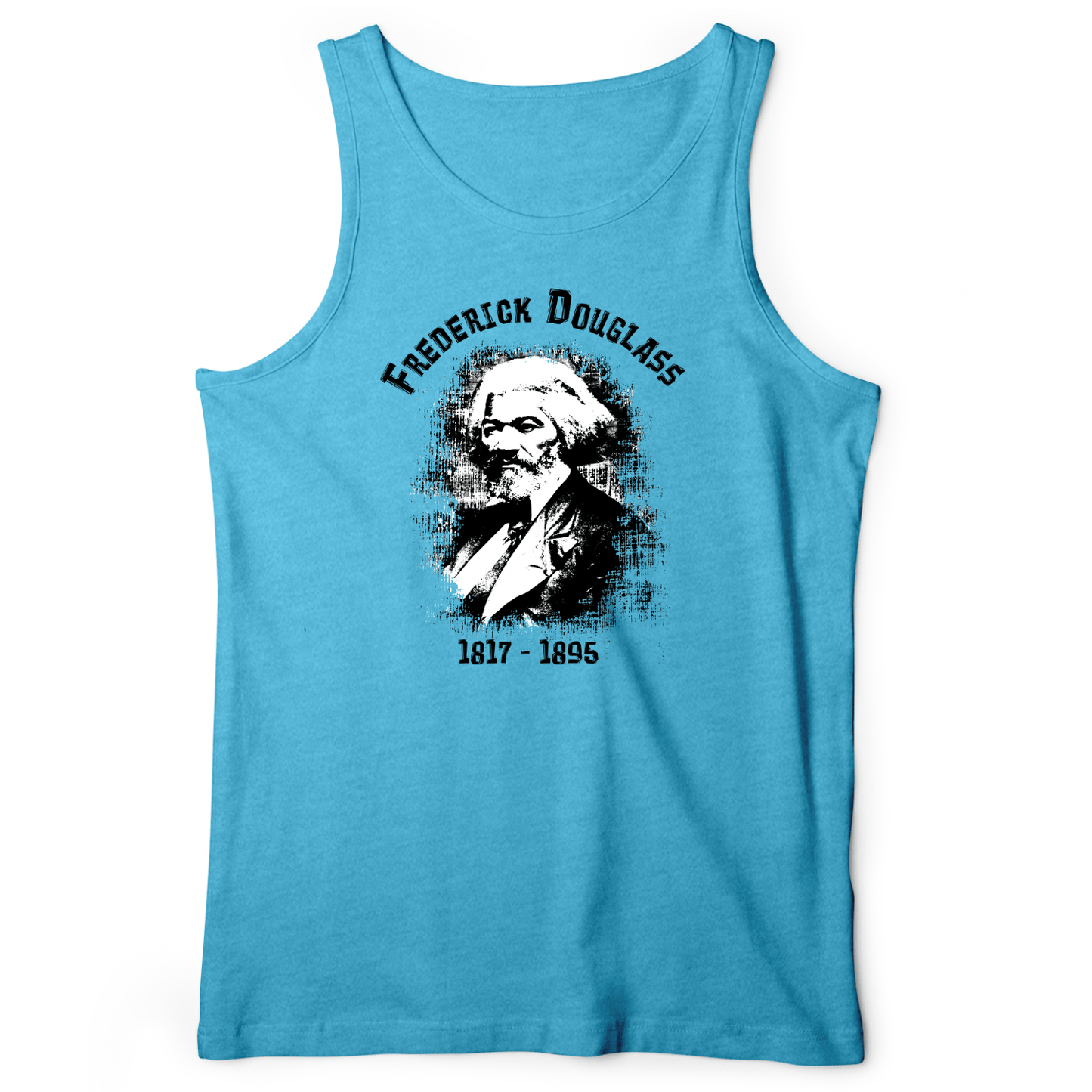 Frederick Douglas Tank Aqua TriBlend / XS