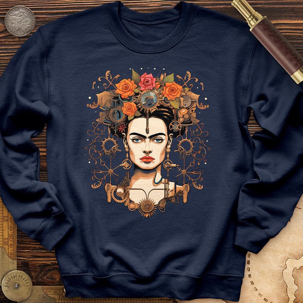 Frida Kahlo Steampunk Crewneck