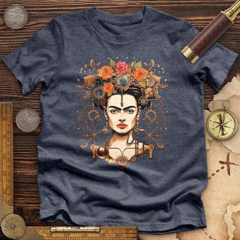 Frida Kahlo Steampunk Premium Quality Tee