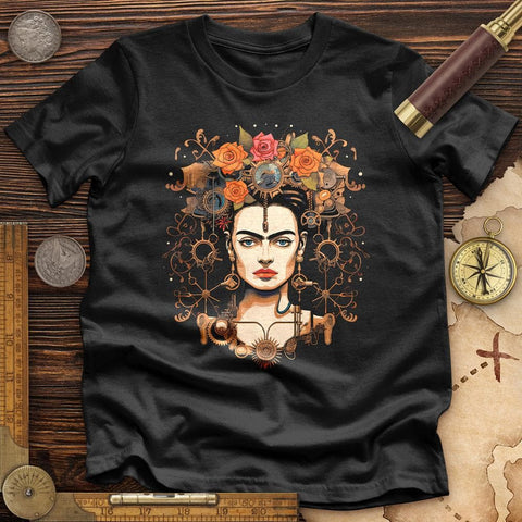 Frida Kahlo Steampunk Premium Quality Tee